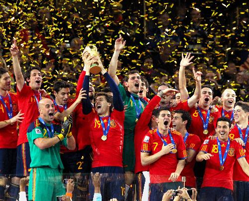 2010 ワールド カップ 優勝 国の栄光